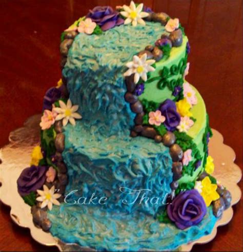 Cake That! Inc.: Waterfall Cake