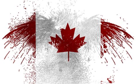 Canada Flag, Canada, red, white, Canadian flag HD wallpaper | Wallpaper Flare