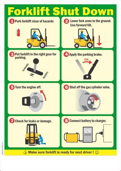 Warehouse Safety Posters | Safety Poster Shop - Part 3 | Safety posters, Forklift safety, Health ...