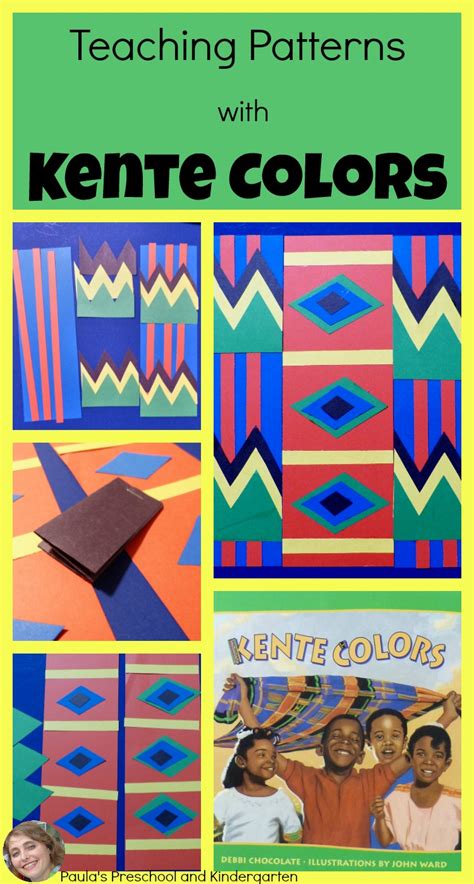 Paula's Primary Classroom: Kente Colors, art and math learning