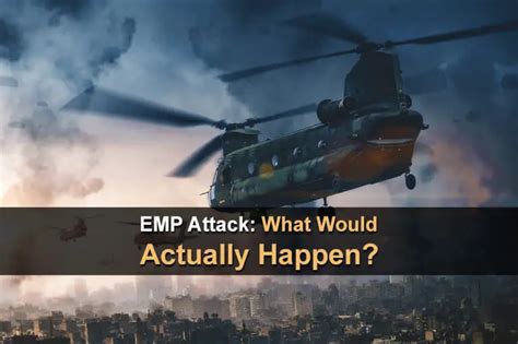 EMP Attack: What Would Actually Happen?