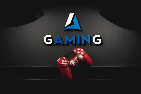 Dark Gaming Logo Mockup 2019