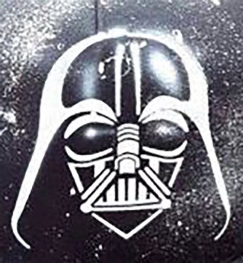 Darth Vader Star wars Graffiti personalized by GothamCityAirbrush