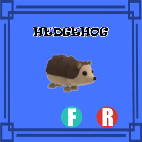 Hedgehog NORMAL FLY RIDE Adopt Me