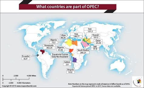 What countries are part of OPEC? - Answers | Country, Map, Country maps