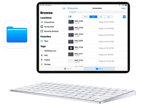 14 Keyboard Shortcuts for Files App on iPad