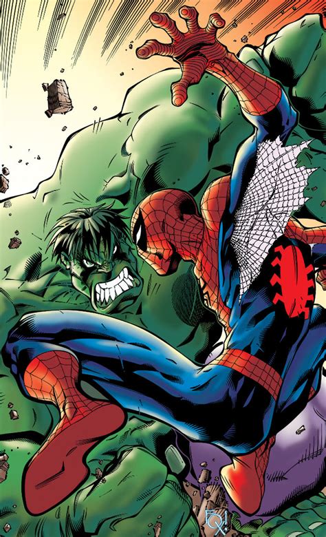 Spiderman X Hulk by TiagoFox on DeviantArt