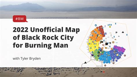 2022 Unofficial Map of Black Rock City for Burning Man - Tyler Bryden ...