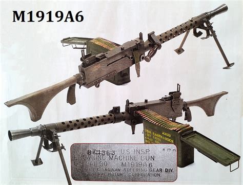 M1919A6 w/bipod