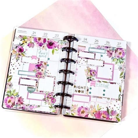 Pin by Peggy🍃🌹🌿 Anne on Planners in 2023 | Happy planner layout, Happy planner, Planner layout