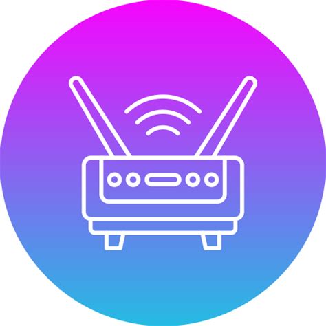 Wifi router Generic Flat Gradient icon