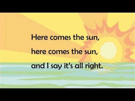 Here comes the sun - YouTube