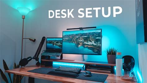 The MODERN Home Office Setup – DIY Transformation + Desk Tour 2021 ...