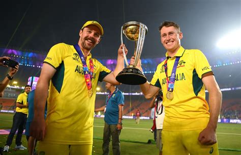 Two-time ODI World Cup winners - Glenn Maxwell, Pat Cummins, Mitchell ...