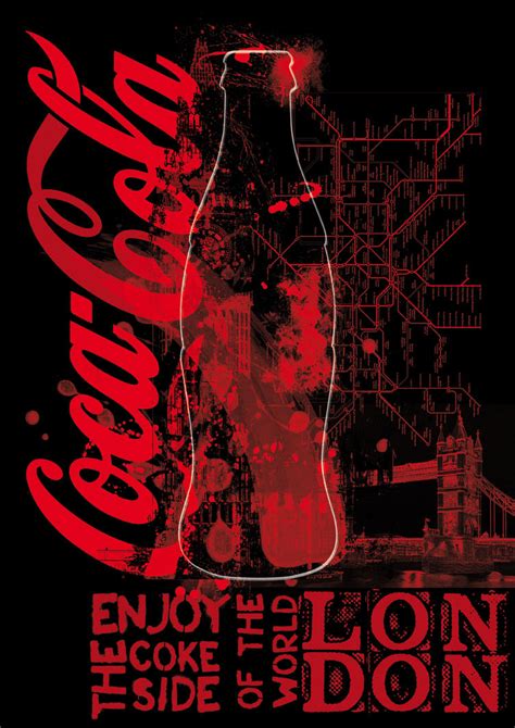 coca cola poster London by SifiL on DeviantArt