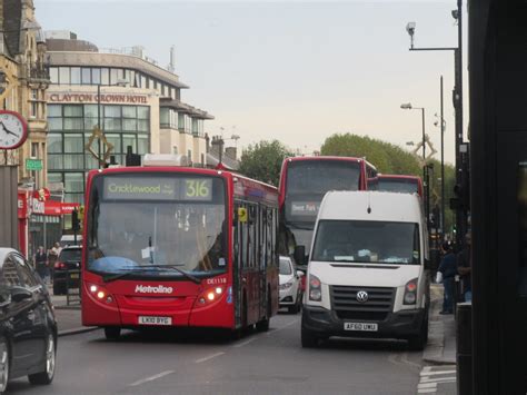 London Bus Route 316 | LK10 BYG, DE1118 | Alexander Dennis… | Flickr