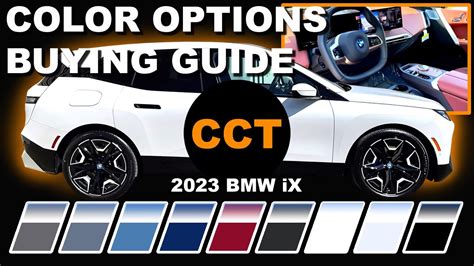 2023 BMW iX - Color Options Buying Guide - YouTube