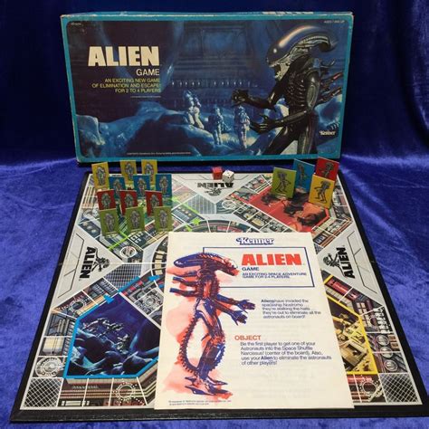 Vintage Alien Board Game 1979 by Kenner Complete #Kenner | Alien board ...