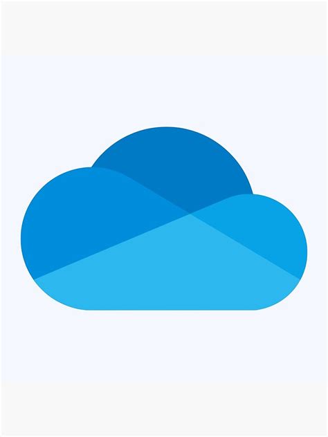 "Microsoft OneDrive Icon" Poster for Sale by AGM97 | Redbubble