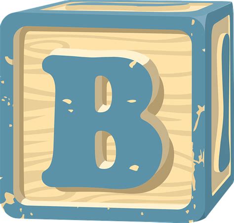 Free vector graphic: Block, Toy, Alphabet, Game, B - Free Image on ...