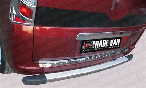 Fiat Qubo Rear Bumper Protector Stainless Steel | Qubo Rear Styling ...