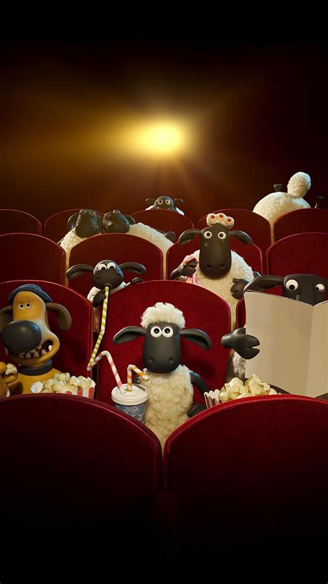 Shaun the Sheep Movie (2015) Phone Wallpaper | Moviemania Best Iphone Wallpapers, Movie ...