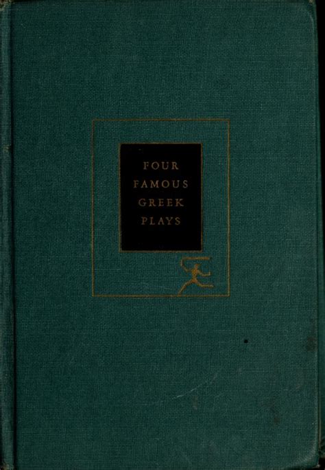 Four famous Greek plays. (1929 edition) | Open Library