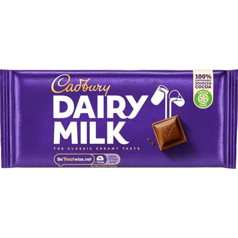 Cadbury's Dairy Milk Chocolate Bar 95g - Candy Mail UK