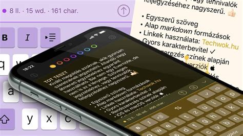 Letisztult és gyors jegyzet app iPhone-ra és macOS-re - Techwok