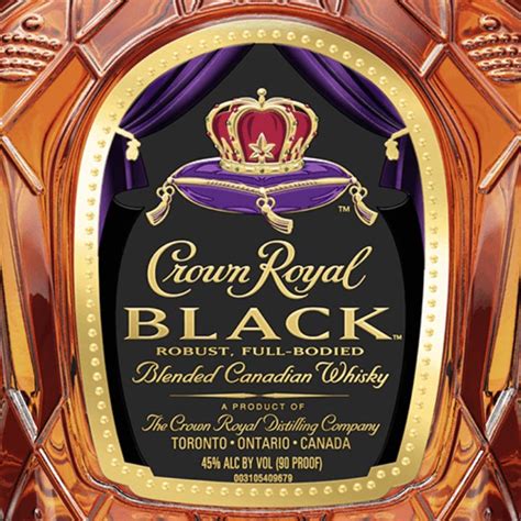 Crown Royal Black Whiskey 750mL – Habersham Beverage