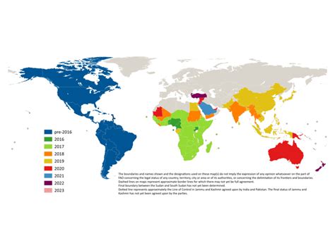 FAW map | Global Action for Fall Armyworm Control | Food and Agriculture Organization of the ...