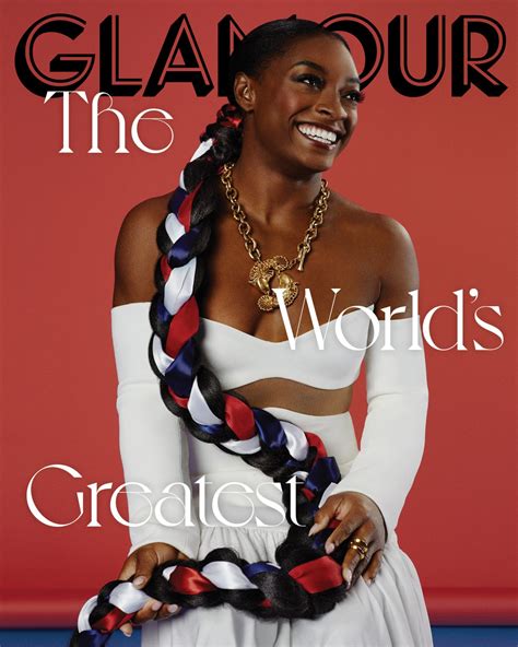 Simone in Glamour magazine – Gymnastics Coaching.com