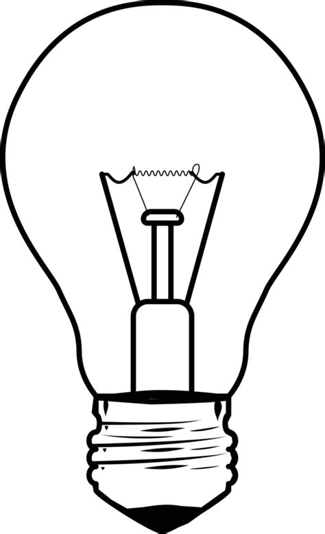 Black Light Bulb Icon