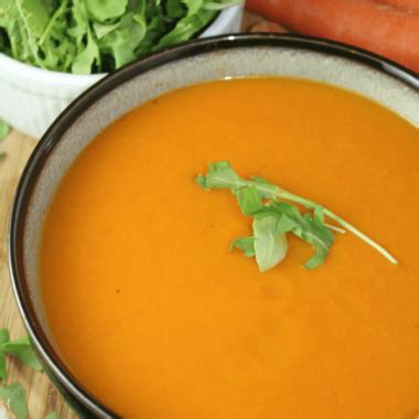 Curried Carrot Ginger Soup