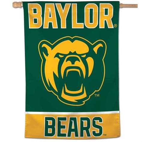 Baylor Flag Vertical New Logo House Banner | Baylor, Home logo, ? logo