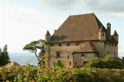 Yvoire : beautiful medieval village - Lake Geneva - France