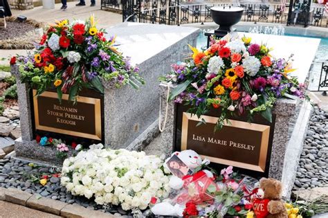 The funeral of Lisa Marie Presley