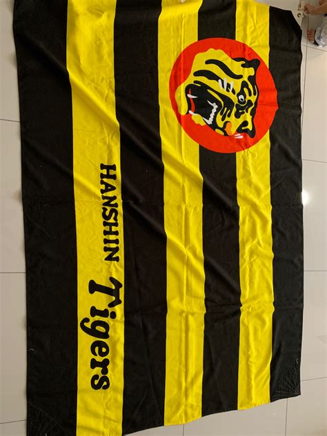 Hanshin Tigers flag/ cloth, Sports Equipment, Sports & Games, Water ...