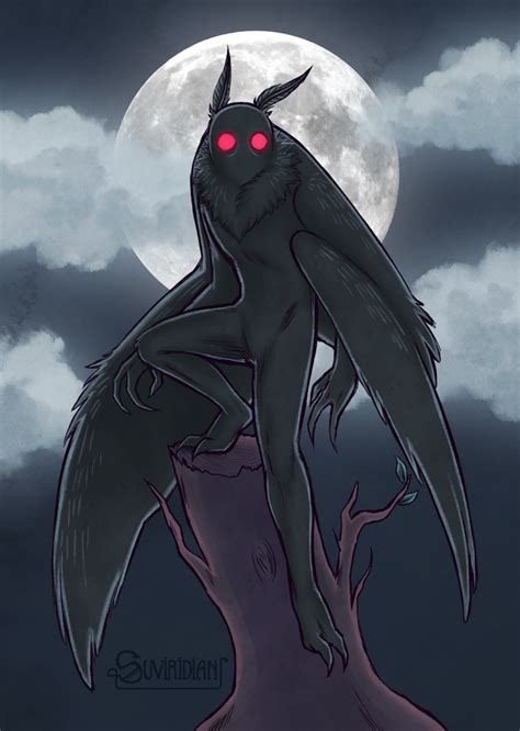 Mothman by suviridian on DeviantArt