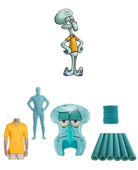 Make Your Own Squidward Tentacles from SpongeBob SquarePants Costume | Squidward, Squidward ...