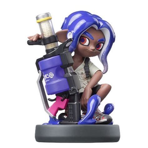 amiibo Splatoon 3 Series Figure (Octoling Blue) for Wii U, New 3DS, New 3DS LL / XL, SW