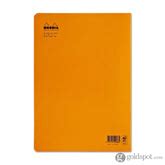 Rhodia Staplebound Lined Paper Notebook in Orange - 8.25 x 11.75 - Goldspot Pens