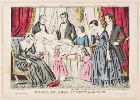 Lot 430: Andrew Jackson Death Prints, 3 items | Case Auctions