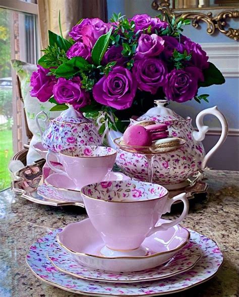 Tea Cup Art, My Cup Of Tea, Tea Table Settings, Afternoon Tea Tables, Vintage Tea Parties ...