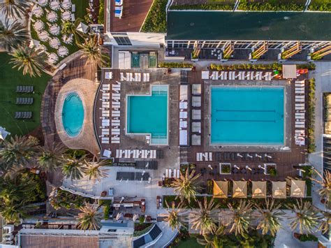 Nobu Hotel Miami Beach Aerial View - Adam Goldberg Photography