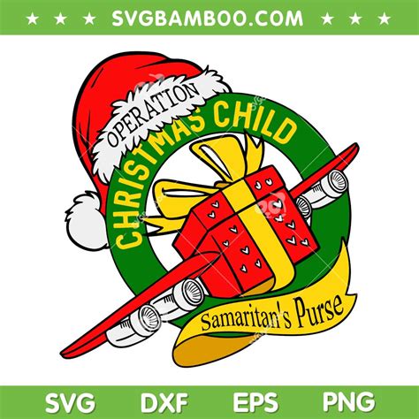 Samaritans Purse Operation Christmas Child SVG