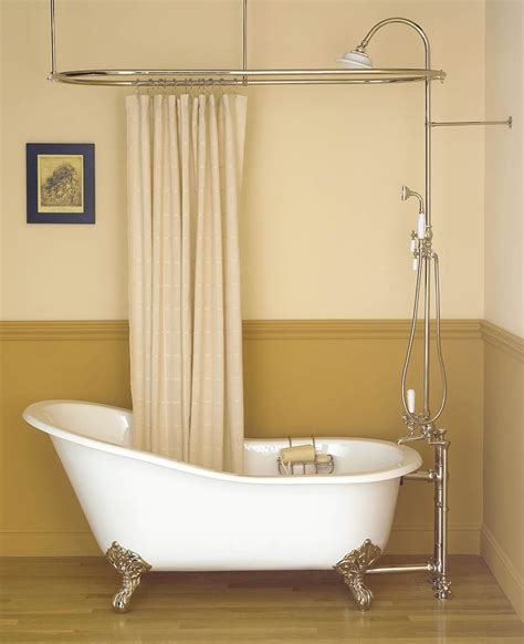 Clawfoot Tub Shower Curtain Solutions - Vanity 301