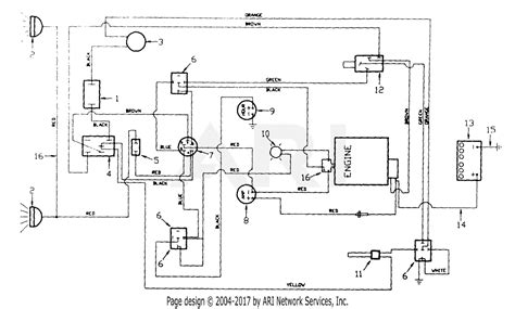 MTD 133-026-190 FR-2000C (1993) Parts Diagram for Wiring Diagram (Onan ...