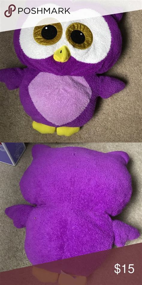 Cute Purple Owl Stuffed Animal💜