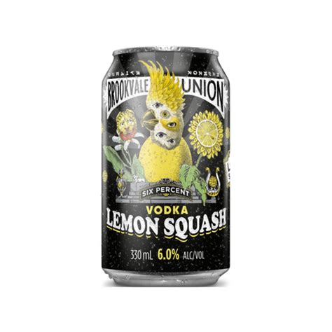 Brookvale Union Vodka Lemon Squash 330ml 4 pack – The Loose Dozen ...